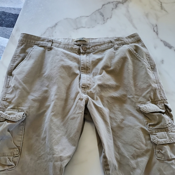 Wrangler Men's Khaki Cargo Pants size 42 x 30 - Picture 7 of 14
